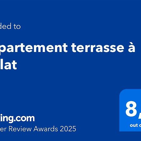 Appartement Terrasse A Sarlat Eksteriør bilde