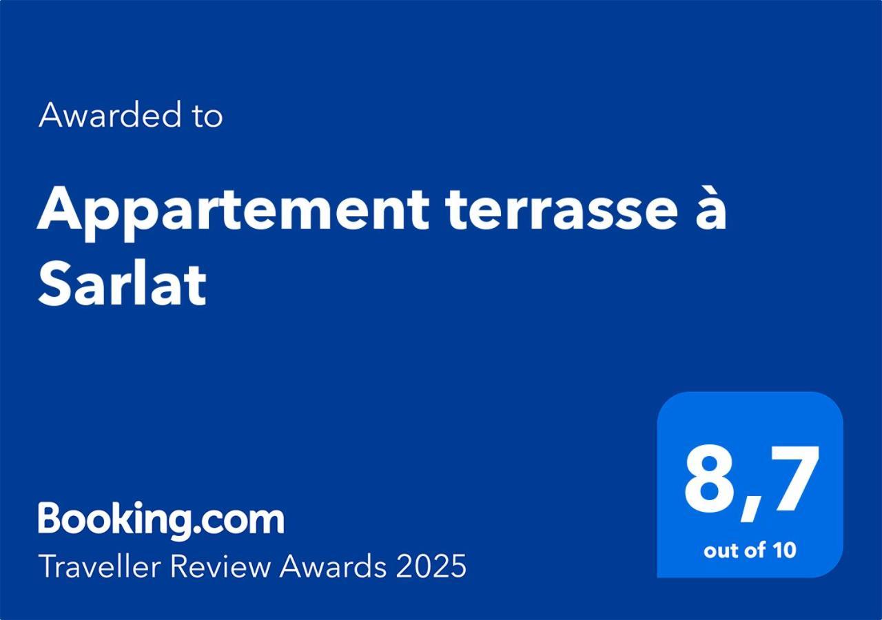 Appartement Terrasse A Sarlat Eksteriør bilde